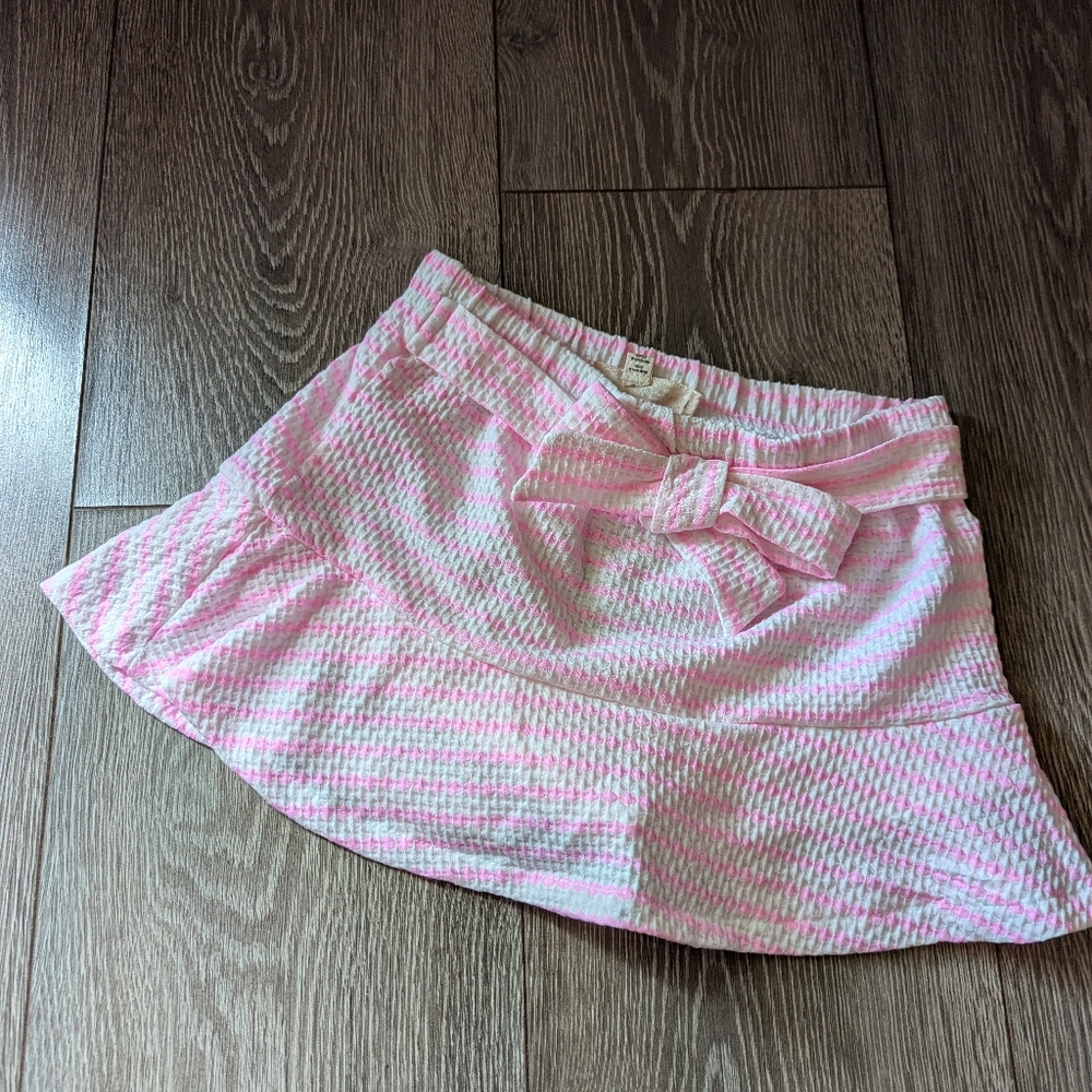 Jessica Simpson Pink White Skirt Girls Size 6 Never Worn